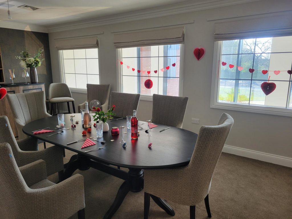 Celebrating love at Astley View Care Home