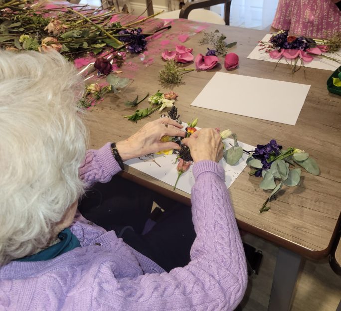 Spring Activities at Astley View Care Home