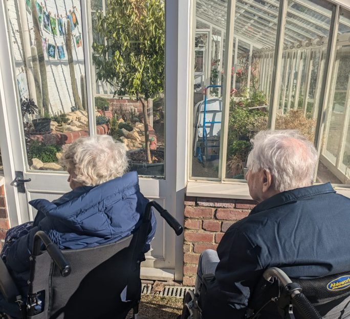 Spring has sprung at Astley View Care Home