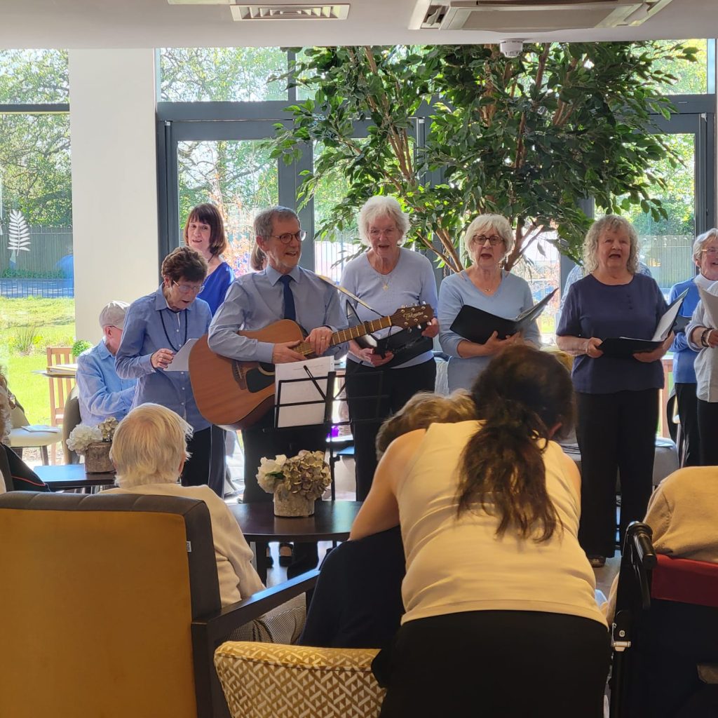 Springtime joy at Astley View Care Home