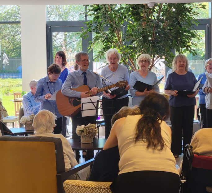 Springtime joy at Astley View Care Home