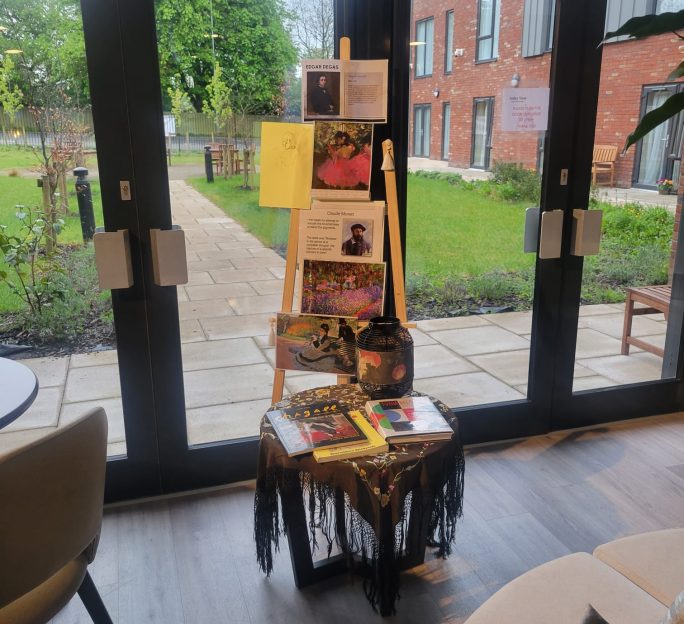 Creative celebrations for World Art Day at Astley View Care Home in Chorley