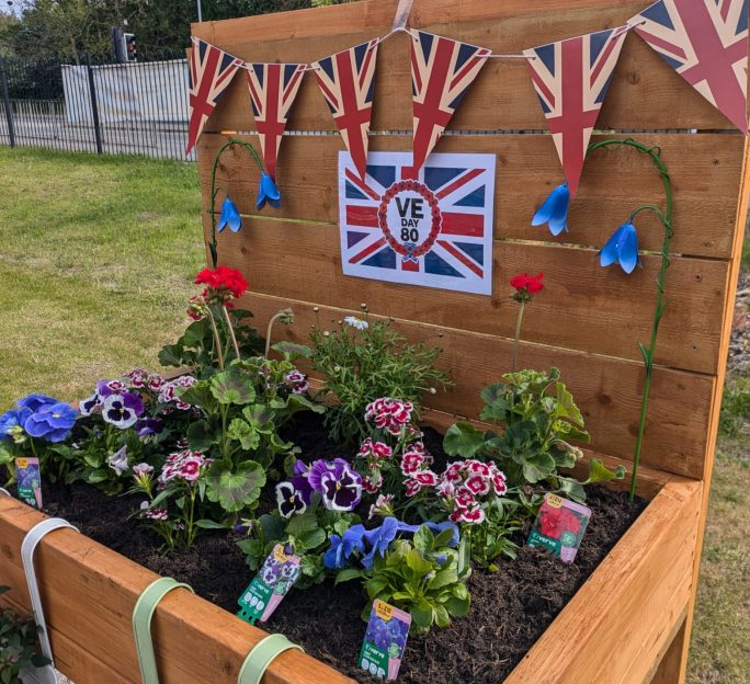 VE Day Celebrations at Astley View Care Home in Chorley