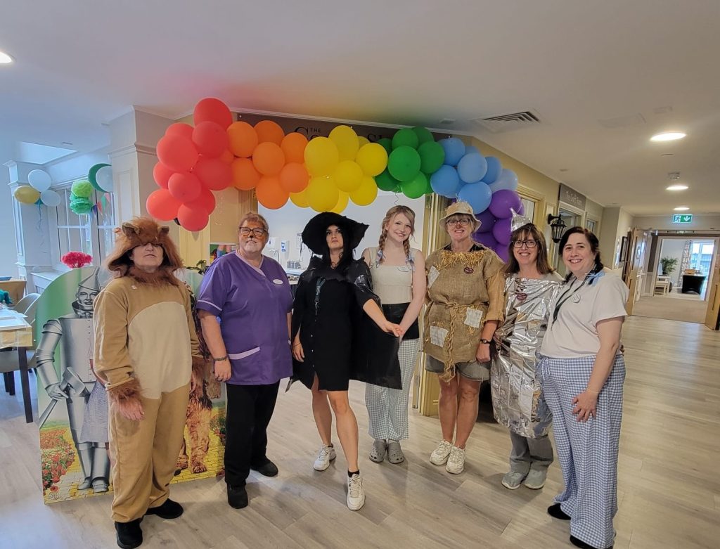 Yellow Brick Road Magic at Astley View Care Home’s Summer Fayre in Chorley