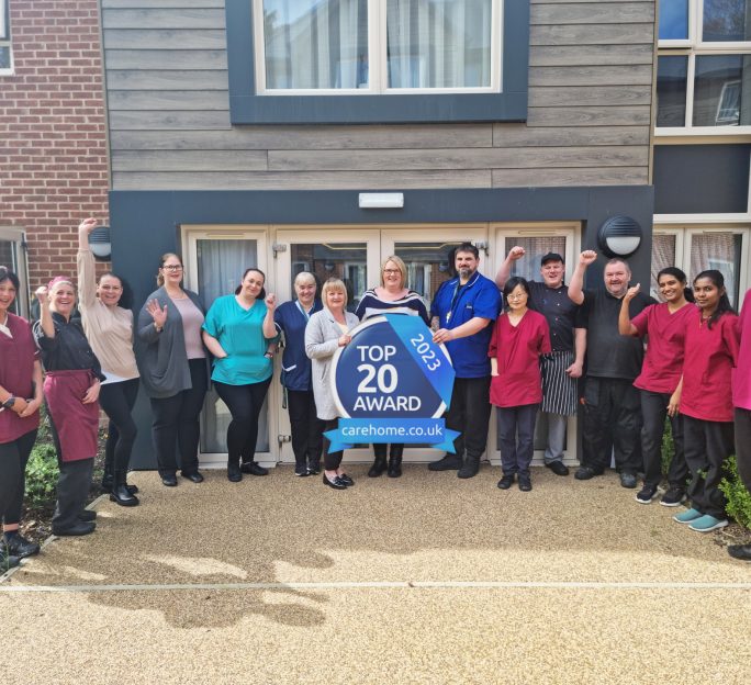 Ashton Manor wins Top 20 Care Home award 2023
