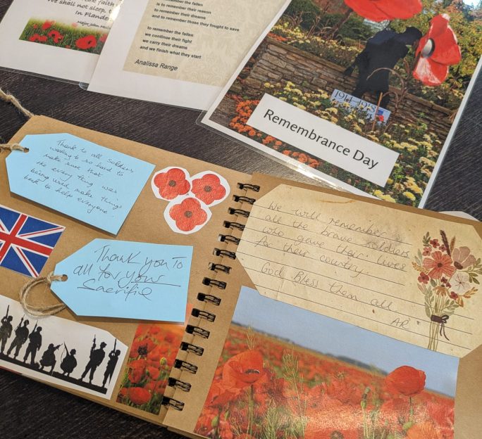 Astley View Care Home Marks Armistice Day with Residents and Local Community