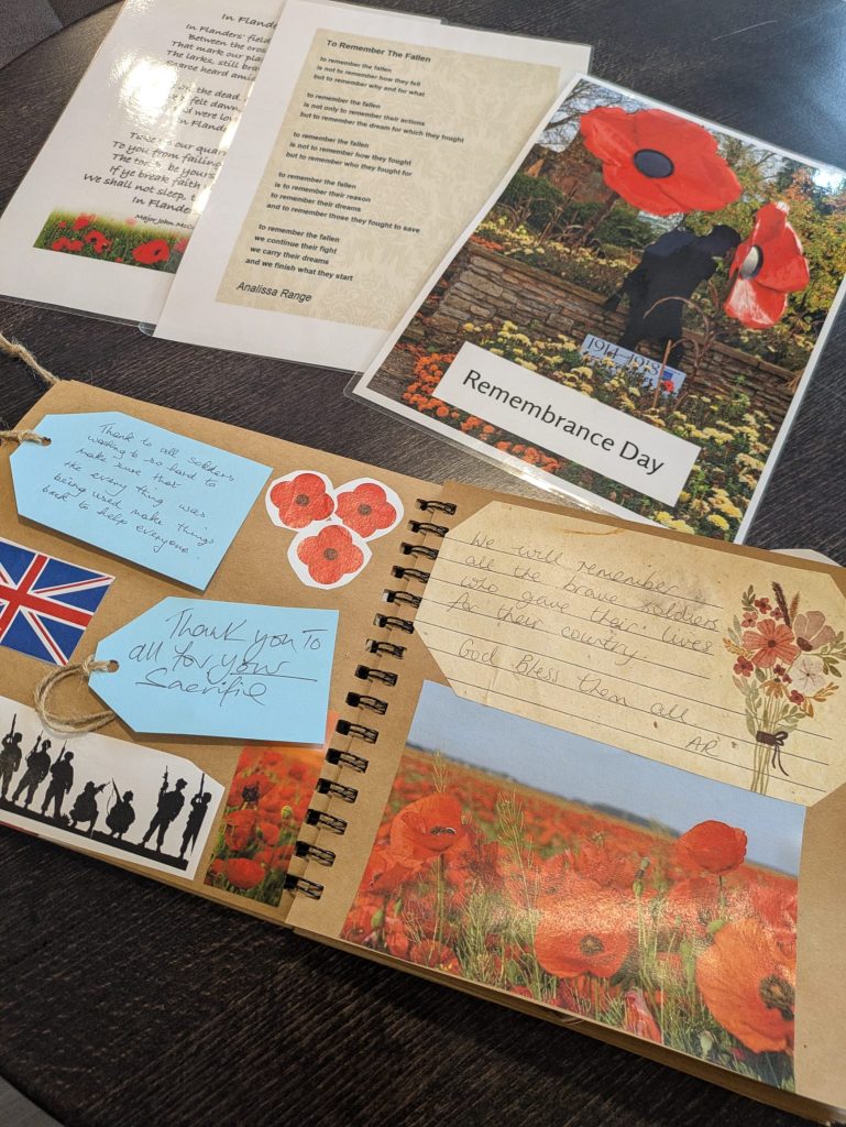 Astley View Care Home Marks Armistice Day with Residents and Local Community