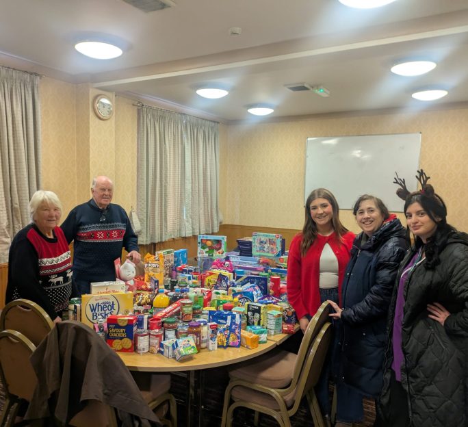 Astley View Care Home in Chorley Supports Local Community This Christmas