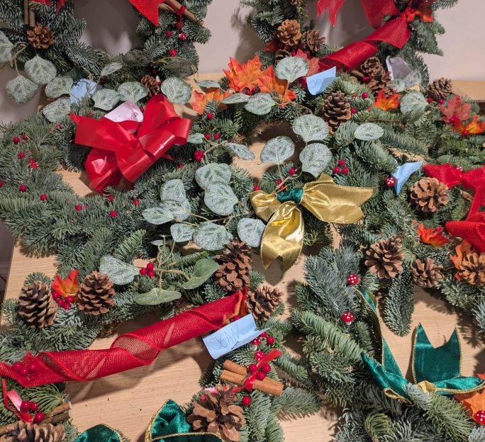 Astley View Residents Get Creative Ahead of Community Christmas Market on 6th December