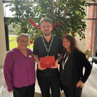 Kristian Hope Recognised for Outstanding Contribution at Astley View Care Home
