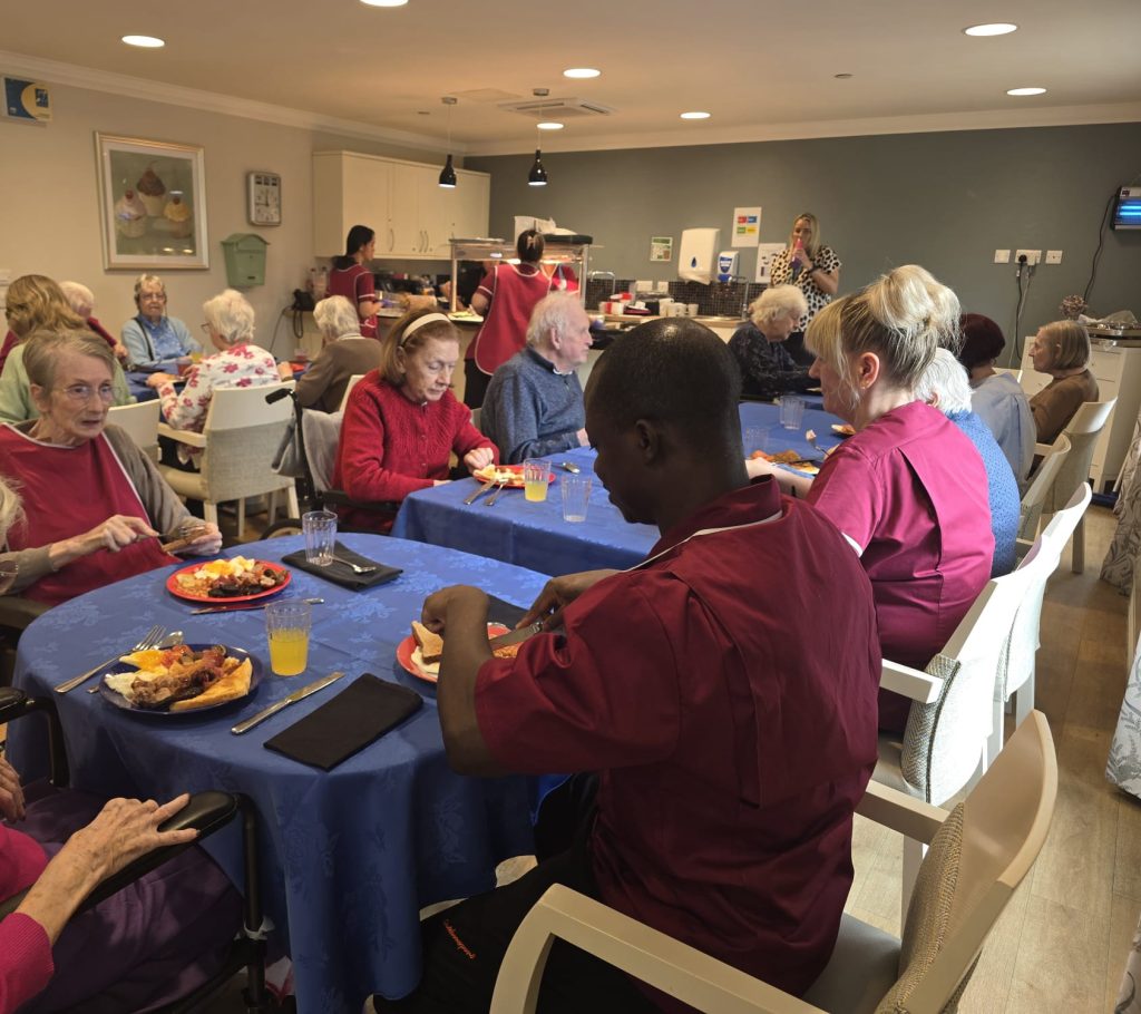Nutrition week at Ashton Manor Care Home in Lancaster.