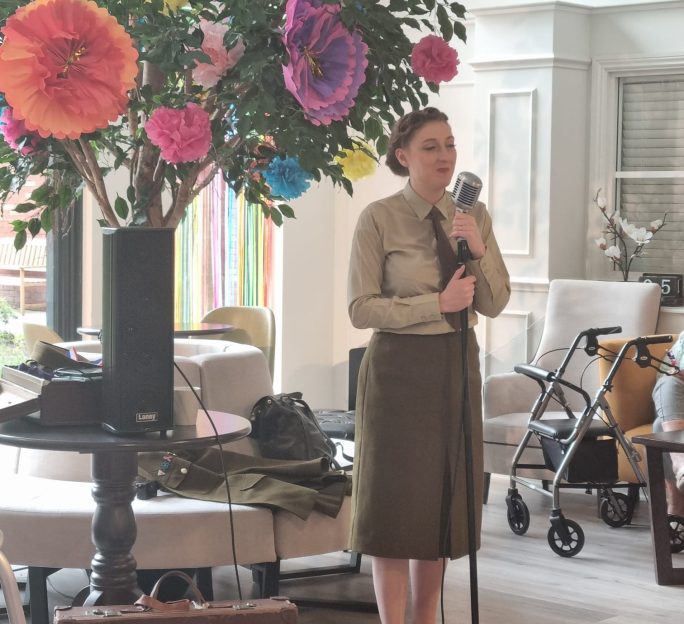 Astley View Residents Look Back on History Through Art and Song to Mark D-Day Anniversary