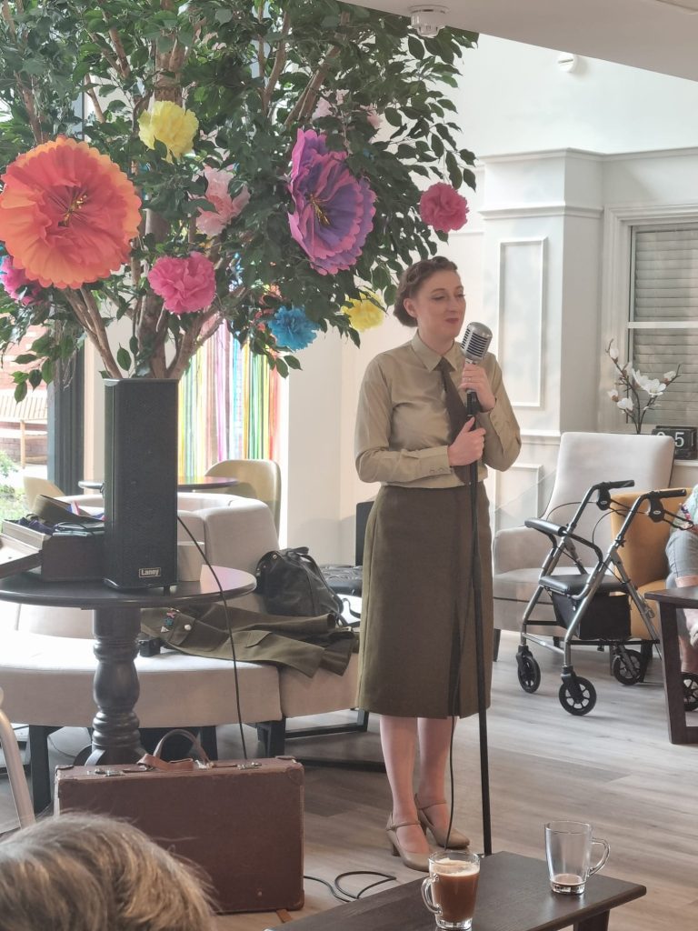 Astley View Residents Look Back on History Through Art and Song to Mark D-Day Anniversary