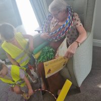 Astley View Care Home welcomes Nursery for Little Links intergenerational visit