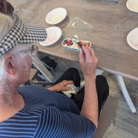 Residents Enjoy Homemade Cheesecakes at Astley View Care Home