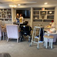 ABBA duet gets residents singing and dancing at Astley View