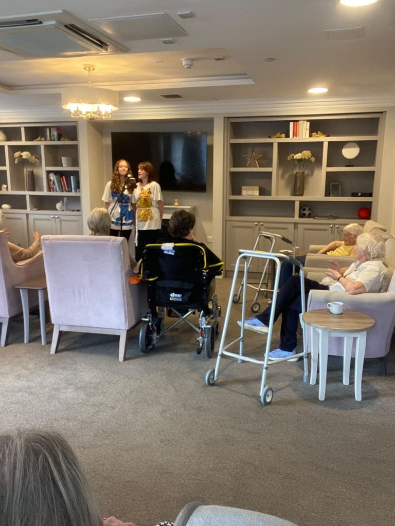 ABBA duet gets residents singing and dancing at Astley View