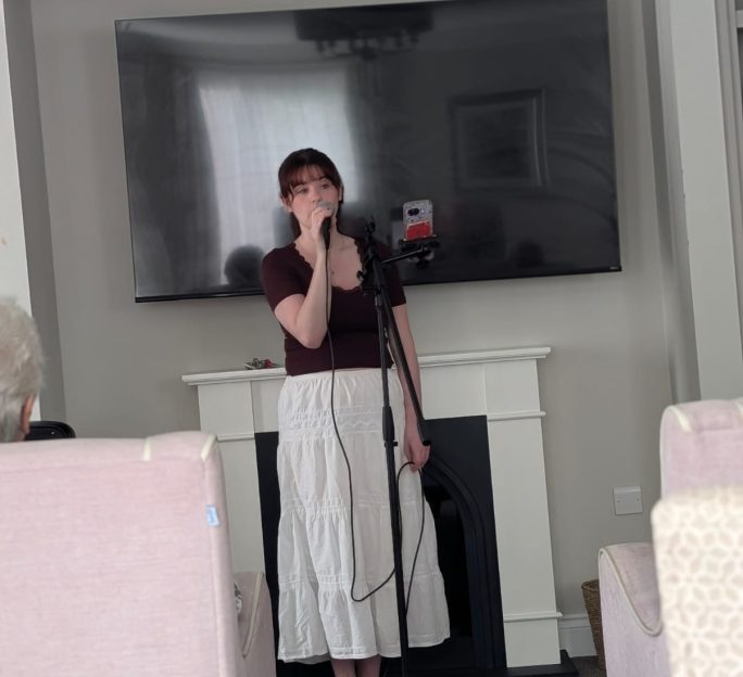 Live music at Astley View Care Home in Chorley