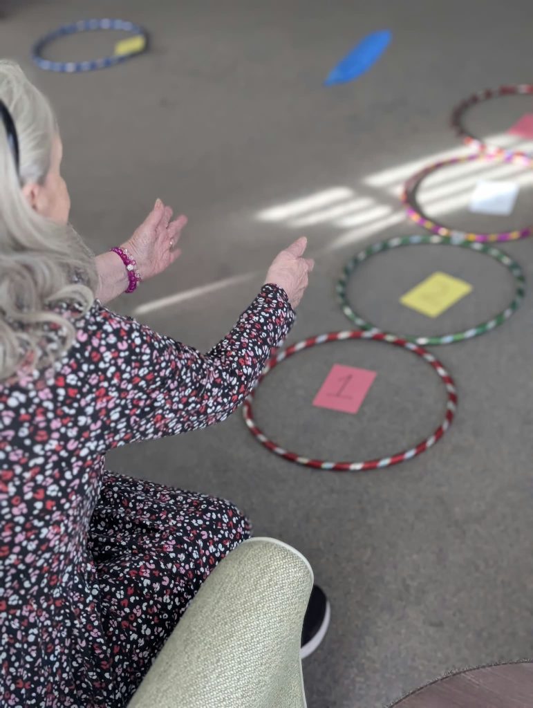 Astley View residents enjoy games that support physical and mental wellbeing